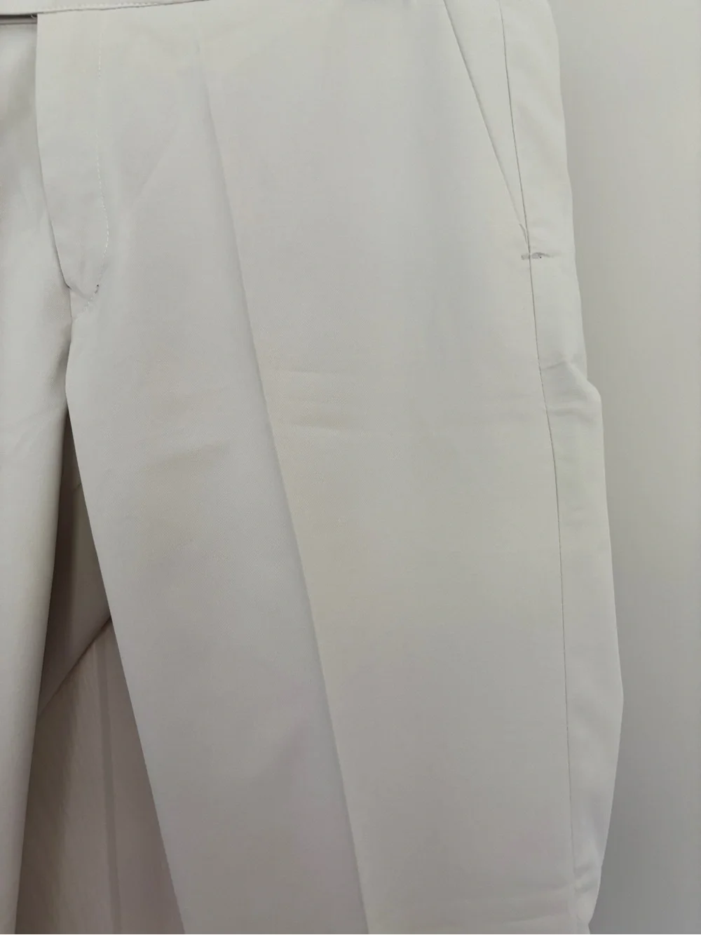 Men’s Ivory Cream Formal Dress Pants Size 40 Brand New Never Worn
